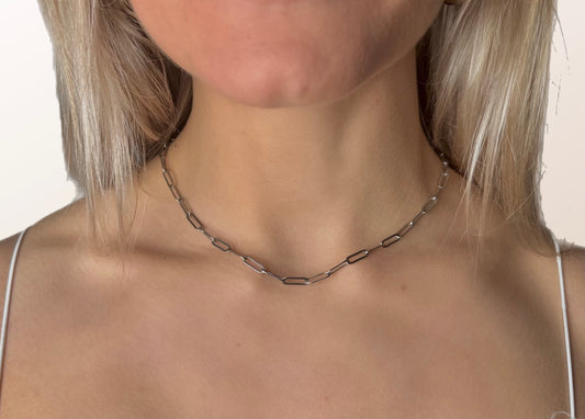 Silver Layering Chain Necklace