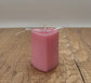 Small Heart Pillar Candles