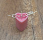 Small Heart Pillar Candles