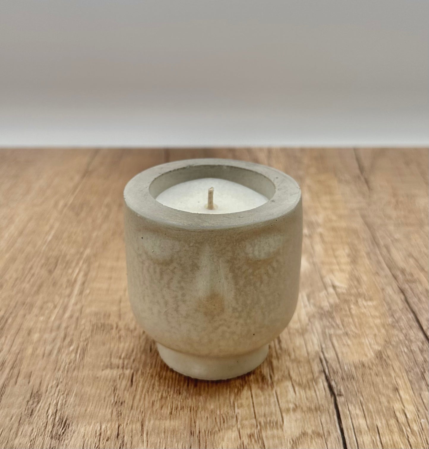 Pause” Concrete Wooden Wick Candle – Jaded Moon Boutique