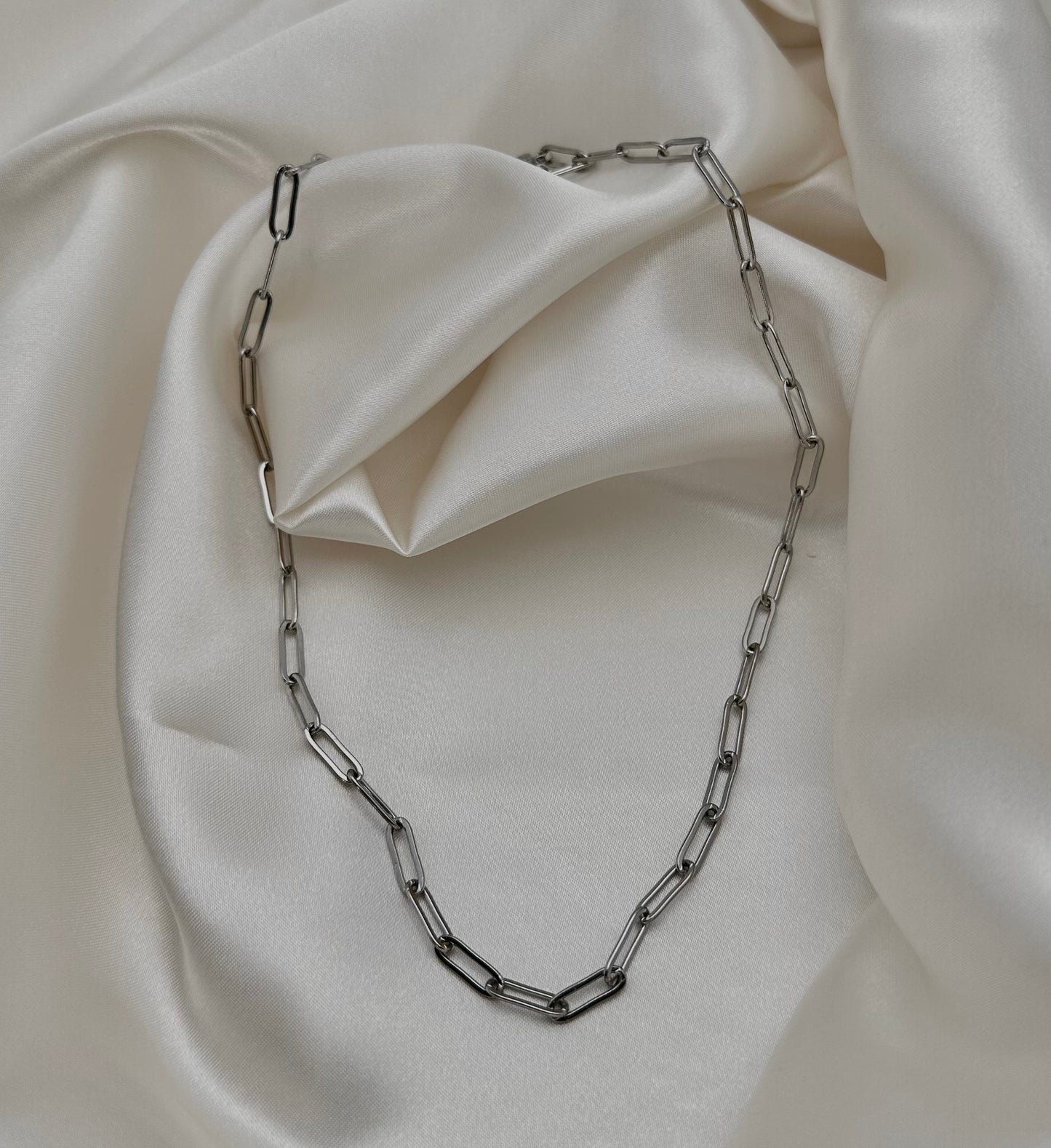 Silver Layering Chain Necklace